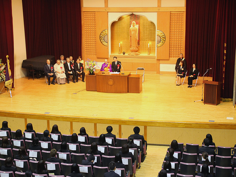 東京立正短期大学入学式